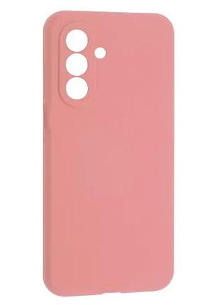 Чохол silicone case luxury для samsung a57 light pink