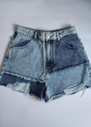 Новые женские джинсовые шорты "cropp", новые, есть замеры