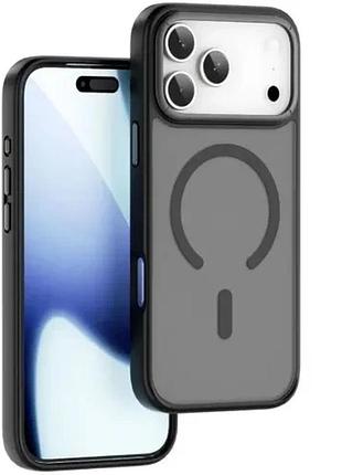 Чехол wiwu armor pro fgg-012 magsafe for iphone 17 pro max black