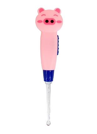 Вушний ліхтарик для дітей mgz-0708 (piggy) зі змінними насадками