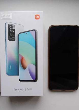 Смартфон redmi 10 carbon gray 4/128 gb