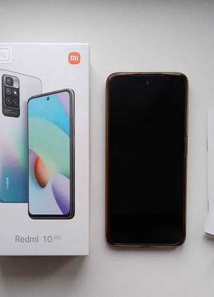 Смартфон redmi 10 carbon gray 4/128 gb 2