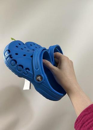 Crocs baya clog у яскраво-блакитному кольорі (ocean) оригінал 33-34 розмір 21 см