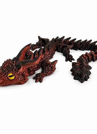 Детская игрушка антистресс 3d "дракон" 122679-7 длина 32 см