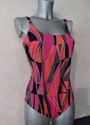46-48/m-l(14)чашка с/д,felina, оригинал роскошный купальник на косточках, с эффектом утяжки, новый