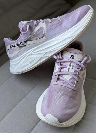 Кроссовки женские salomon aero glide 41 р. 26см. беговые