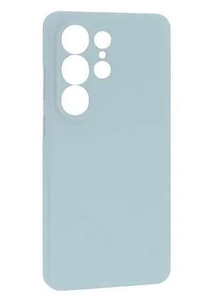 Чехол silicone case luxury для samsung s26 ultra lilac cream