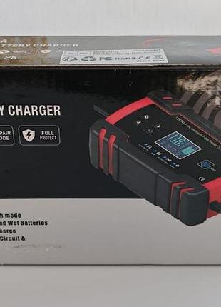 Розумний імпульсний зарядний пристрій для акб 12v 8a / 24v 4a з режимом відновлення