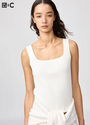 Вязаная майка uniqlo