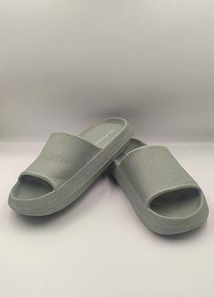 🩴 crivit plateau eva slides — оригінальні німецькі шльопанці-«хмаринки» на платформі 42 розмір