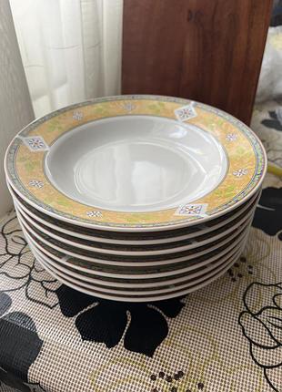 Тарілки супові компанії royal norfolk  made in china