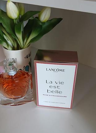 Lancome la vie est belle rose extraordinaire
парфумована вода оригінал!!!