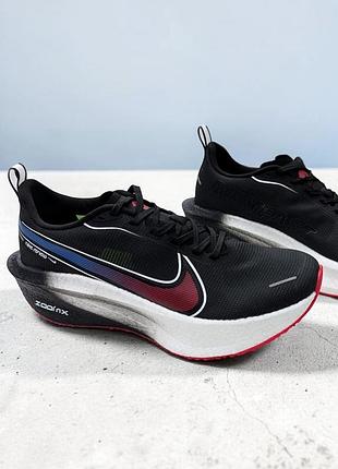 Кроссовки мужские nike zoomx vaporfly черные с красным летним демисезонным весна-лето-осень текстиль сетка размер 41-46 новые 1331