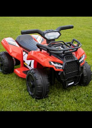 Дитячий електроквадроцикл spoko mly-518 червоний
