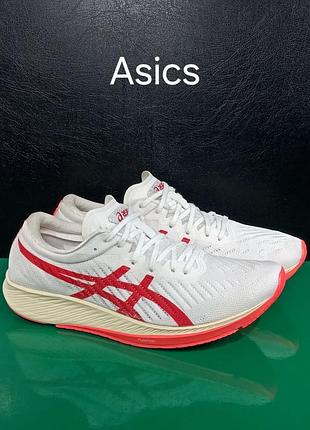 Бігові жіночі кросівки asics metaracer white оригінал