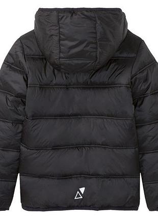 Куртка демисезонная с капюшоном для девочки pepperts bionic-finish® eco 418843 134 см (8-9 years) черный 3