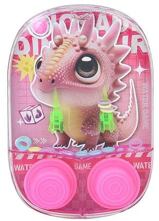 Дитяча водна іграшка "дракони" 2928v-14(pink) розмір 11 см