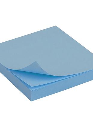 Бумага для заметок самоклеящаяся dscn0620(blue) 100 шт, 76х76 мм