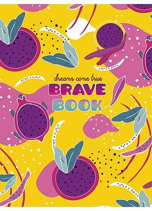 Зошит учнівський "brave book" 024-3022l-3 у лінію, 24 аркушів