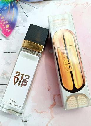 Міні тестер жіночого аромату  carolina herrera 212vip