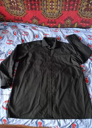 Мужская хлопковая премиум рубашка, eterna, comfort fit, оригинал, р. 4xl