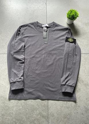 Світшот stone island сірий