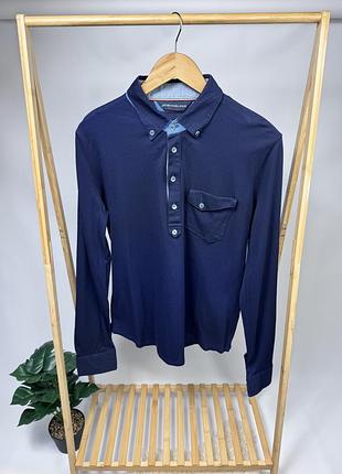 Поло лонгслів jacob cohen кофта longsleeve оригінал classic luxury oldmoney чоловічий розмір м handmade