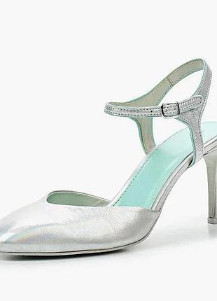 Босоножки benetton 8gghd3390*901 женск. металлик 39 (163 267)