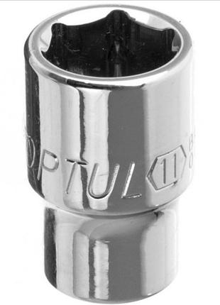 Головка торцевая 1/4" 11мм toptul baea0811