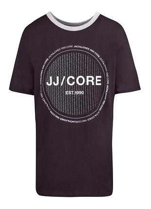 (173 016) футболка jack & jones 12188613*10 чоловічий. чорний s