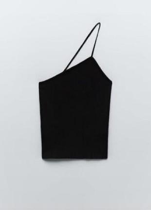 Новий цупкий топ в рубчик від zara