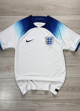 Белая футбольная джерси найк женская nike england 2022/23 stadium home jersey, l, оригинал