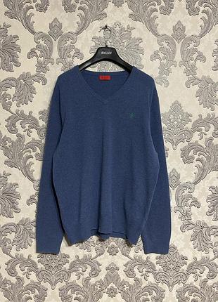 Чоловічий світер в-горло pringle of scotland розмір л 100% wool