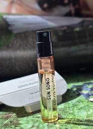 Оригинальный пробник louis vuitton sun song 2025