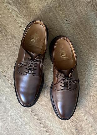 Дербі туфлі crockett&jones lanark 3 dainite uk 9 e rrp 635 £