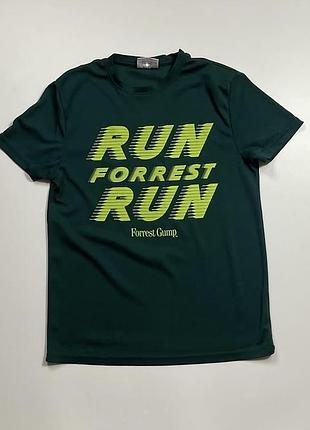 Футболка для бігу run forrest run running marathon t-shirt medium