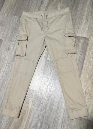Мужские брюки карго h&m , размер xl skinny fit