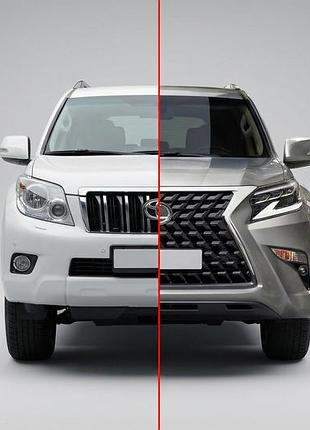 Комплект рестайлинга в lexus gx460 2020 для toyota land cruiser prado 150 2009-2023 гг