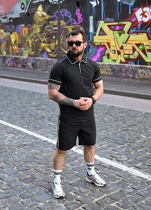 Літній комплект audsa polo black рг6179(ko 3 - 02)