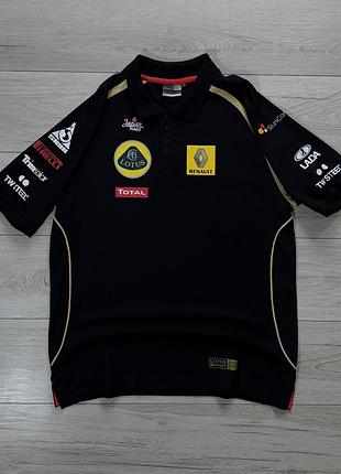Колекційне футболка поло формула 1 lotus renault gp formula 1 team, xxl, оригінал