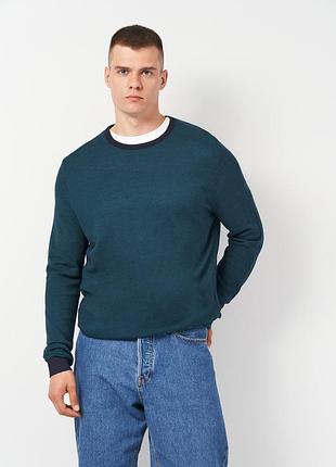 Джемпер мужской s.oliver 175361 2xl темно-зеленый (lv2200004839332)