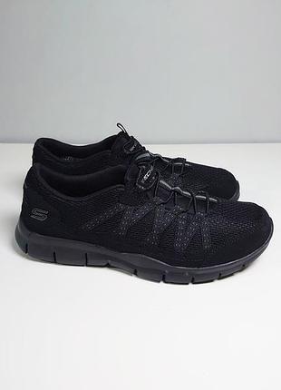 Кроссовки skeshers gratis strolling women's 22823 bbk all black 36 р. оригинал