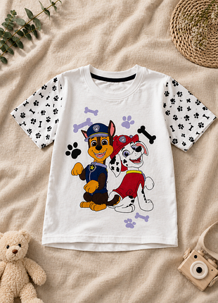 Футболка paw patrol 🐾 (nickelodeon)
розмір: 122–128 (6–8 років)