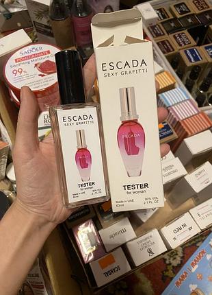 Жіночий тестер escada sexy graffiti