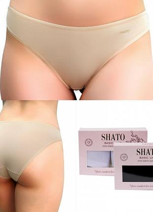 Жіночі трусики мінібікіні shato blp 111 xl, бежевий