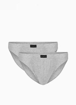 Трусы мужские спорт (2шт в кпаковке) basic atlantic 2bmp-322 xxl, меланж