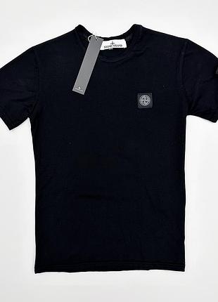 Футболка stone island чорна