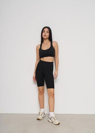 Велосипедки жіночі в рубчик nicoletta 10075