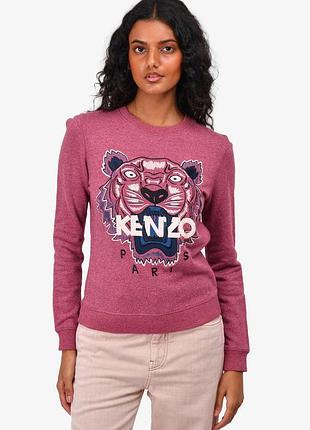 Жіночий світшот kenzo в рожевому кольорі 2