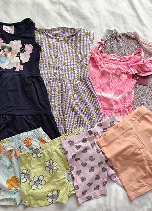 Лот летней одежды для девочки 3-4р 🧸💕